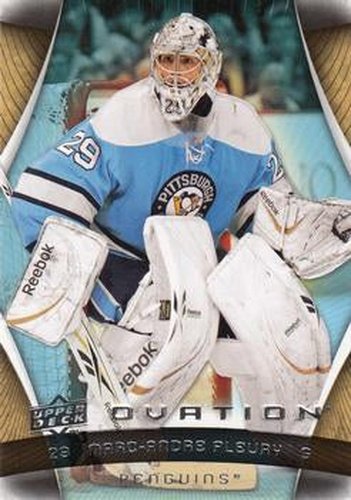 #116 Marc-Andre Fleury - Pittsburgh Penguins - 2009-10 Upper Deck Ovation Hockey