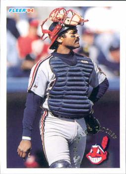 #117 Junior Ortiz - Cleveland Indians - 1994 Fleer Baseball