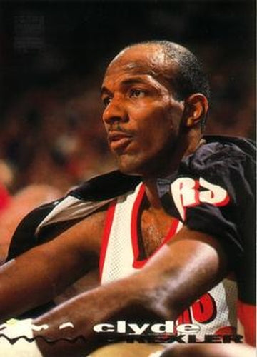 #117 Clyde Drexler - Portland Trail Blazers - 1993-94 Stadium Club Basketball