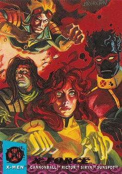 #117 Cannonball / Rictor / Siryn / Sunspot - 1994 Ultra X-Men