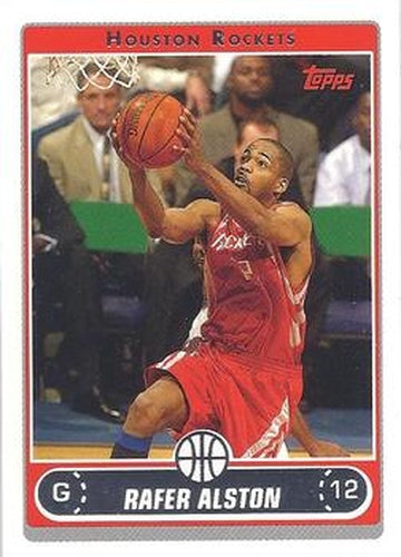 #117 Rafer Alston - Houston Rockets - 2006-07 Topps Basketball