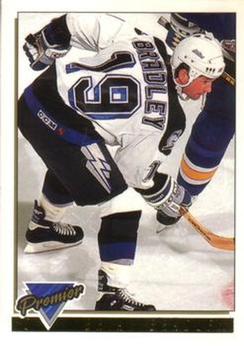 #117 Brian Bradley - Tampa Bay Lightning - 1993-94 O-Pee-Chee Premier Hockey - Gold