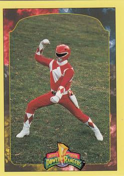 #117 The Red Ranger - 1994 Collect-A-Card Power Rangers