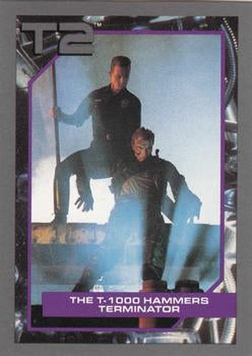 #117 The T-1000 Hammers Terminator - 1991 Impel Terminator 2