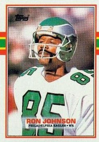#117 Ron Johnson - Philadelphia Eagles - 1989 Topps Football