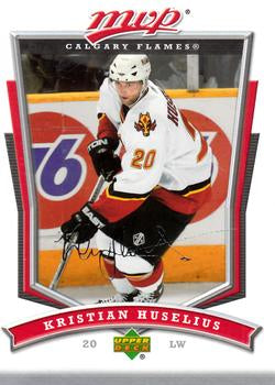 #117 Kristian Huselius - Calgary Flames - 2007-08 Upper Deck MVP Hockey