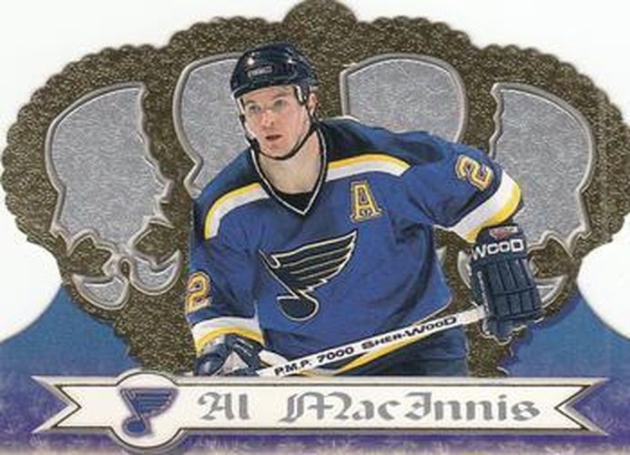 #117 Al MacInnis - St. Louis Blues - 1999-00 Pacific Crown Royale Hockey