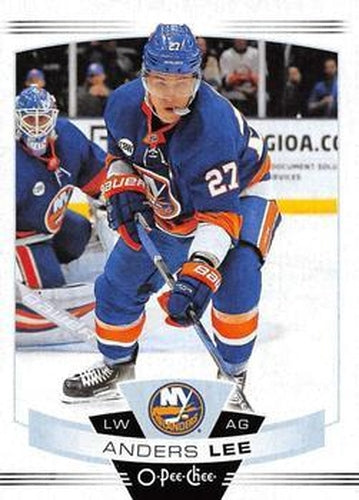 #117 Anders Lee - New York Islanders - 2019-20 O-Pee-Chee Hockey