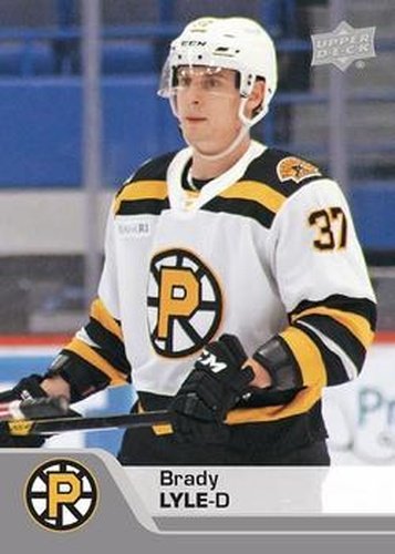 #117 Brady Lyle - Providence Bruins - 2020-21 Upper Deck AHL Hockey