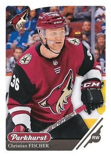 #117 Christian Fischer - Arizona Coyotes - 2018-19 Parkhurst Hockey