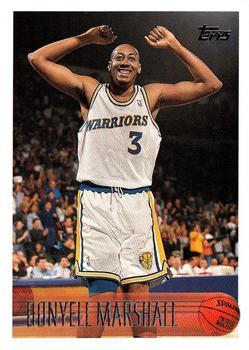 #117 Donyell Marshall - Golden State Warriors - 1996-97 Topps Basketball
