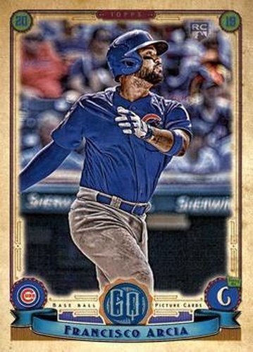 #117 Francisco Arcia - Chicago Cubs - 2019 Topps Gypsy Queen Baseball