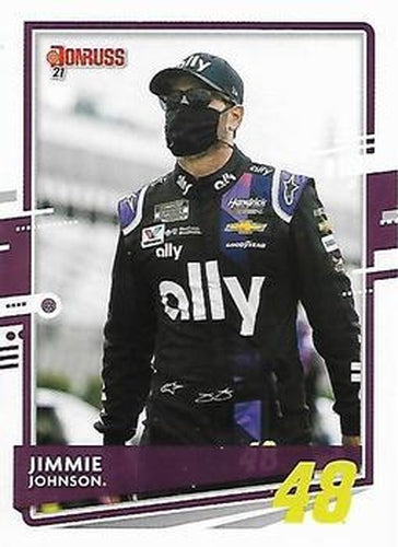 #117 Jimmie Johnson - Hendrick Motorsports - 2021 Donruss Racing