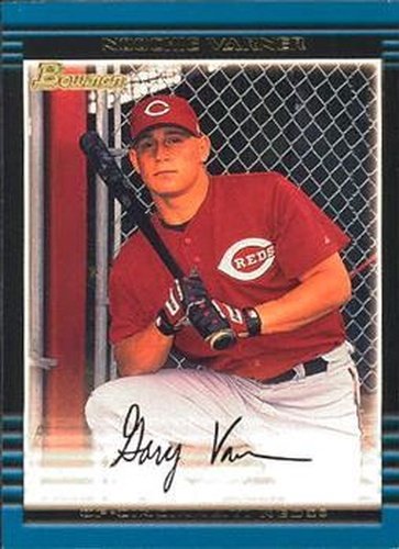 #117 Noochie Varner - Cincinnati Reds - 2002 Bowman Baseball