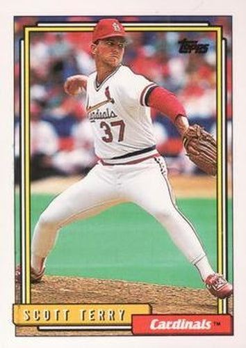 #117 Scott Terry - St. Louis Cardinals - 1992 Topps Baseball