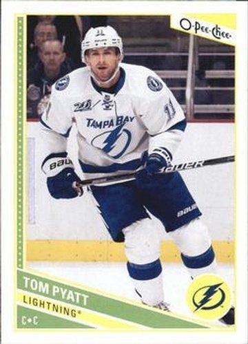 #117 Tom Pyatt - Tampa Bay Lightning - 2013-14 O-Pee-Chee Hockey
