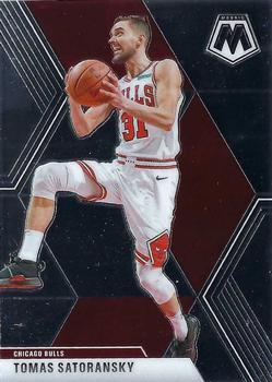 #117 Tomas Satoransky - Chicago Bulls - 2019-20 Panini Mosaic Basketball