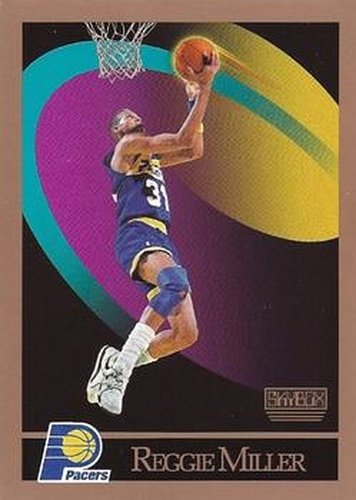 #117 Reggie Miller - Indiana Pacers - 1990-91 SkyBox Basketball