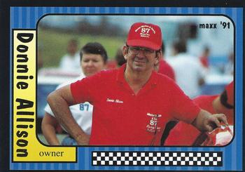 #117 Donnie Allison - NEMCO Motorsports - 1991 Maxx Racing