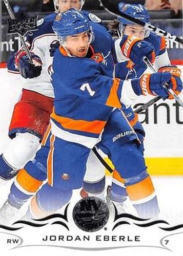 #117 Jordan Eberle - New York Islanders - 2018-19 Upper Deck Hockey