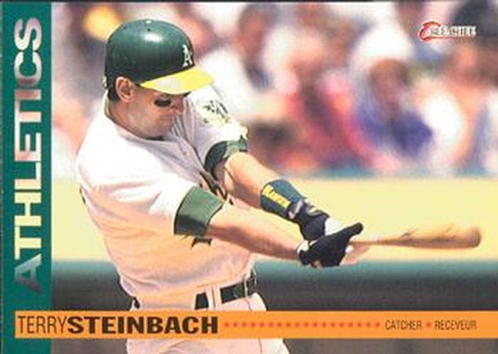 #117 Terry Steinbach - Oakland Athletics - 1994 O-Pee-Chee Baseball