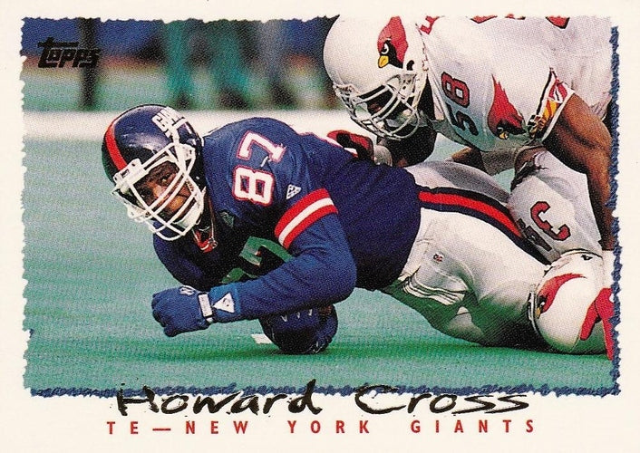 #118 Howard Cross - New York Giants - 1995 Topps Football