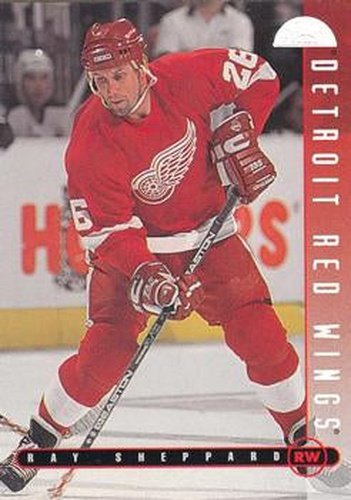 #118 Ray Sheppard - Detroit Red Wings - 1995-96 Leaf Hockey
