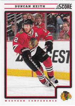 #118 Duncan Keith - Chicago Blackhawks - 2012-13 Score Hockey