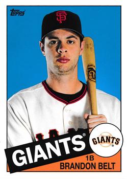 #118 Brandon Belt - San Francisco Giants - 2013 Topps Archives Baseball