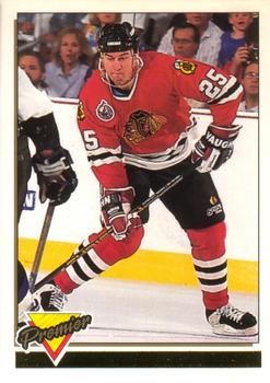#118 Dave Christian - Chicago Blackhawks - 1993-94 O-Pee-Chee Premier Hockey - Gold