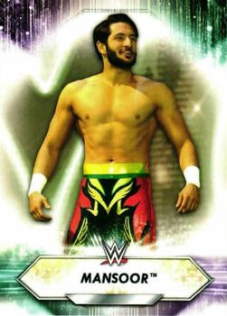 #118 Mansoor - 2021 Topps WWE Wrestling