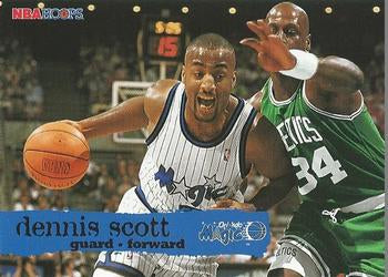 #118 Dennis Scott - Orlando Magic - 1995-96 Hoops Basketball