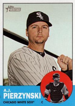 #118 A.J. Pierzynski - Chicago White Sox - 2012 Topps Heritage Baseball