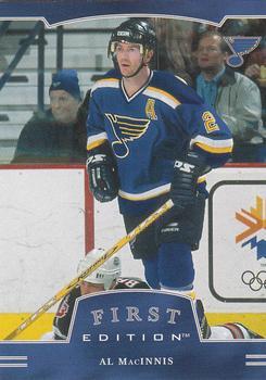 #118 Al MacInnis - St. Louis Blues - 2002-03 Be a Player First Edition Hockey