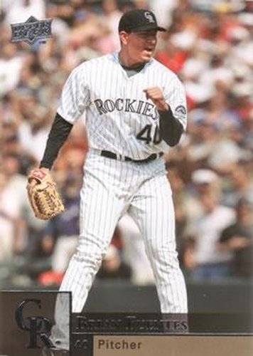 #118 Brian Fuentes - Colorado Rockies - 2009 Upper Deck Baseball