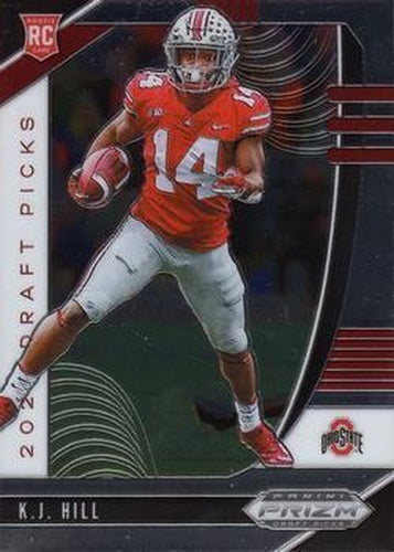#118 K.J. Hill- Ohio State Buckeyes - 2020 Panini Prizm Draft Picks Football