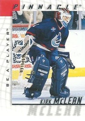#118 Kirk McLean - Carolina Hurricanes - 1997-98 Pinnacle Be a Player Hockey