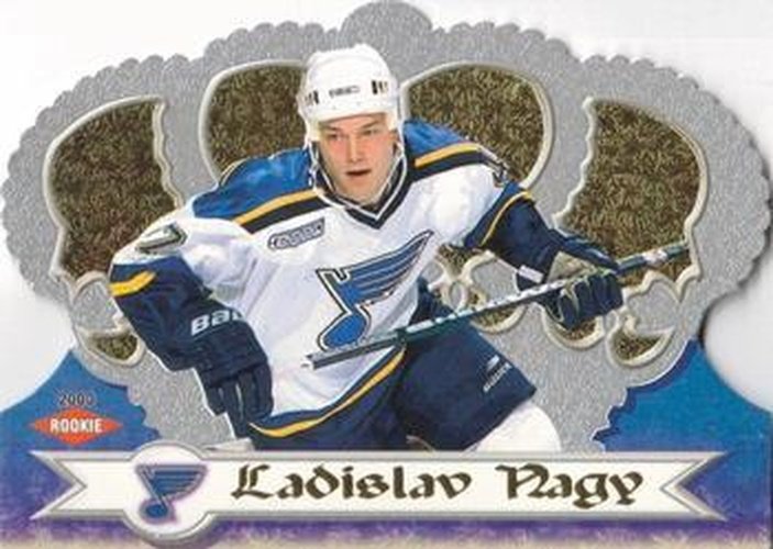 #118 Ladislav Nagy - St. Louis Blues - 1999-00 Pacific Crown Royale Hockey