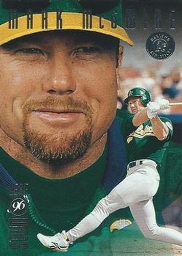 #118 Mark McGwire - Oakland Athletics - 1996 Studio Baseball