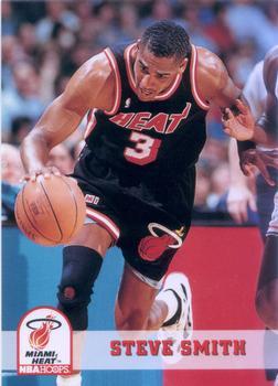 #118 Steve Smith - Miami Heat - 1993-94 Hoops Basketball