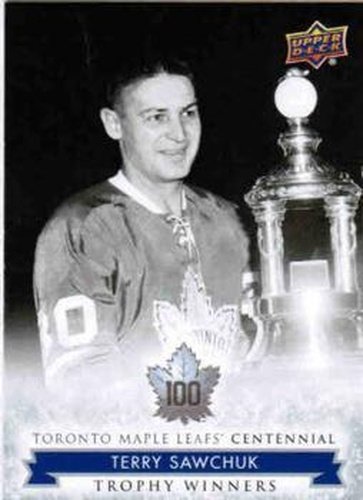 #118 Terry Sawchuk - Toronto Maple Leafs - 2017 Upper Deck Toronto Maple Leafs Centennial Hockey