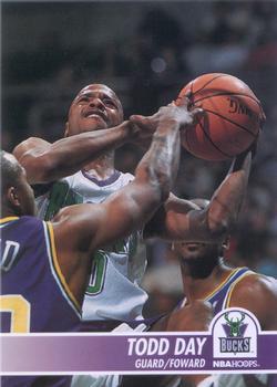 #118 Todd Day - Milwaukee Bucks - 1994-95 Hoops Basketball