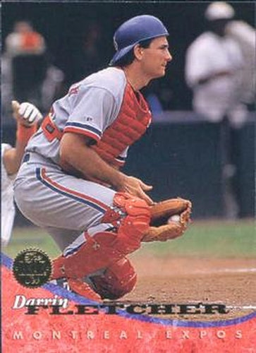 #118 Darrin Fletcher - Montreal Expos - 1994 Leaf Baseball