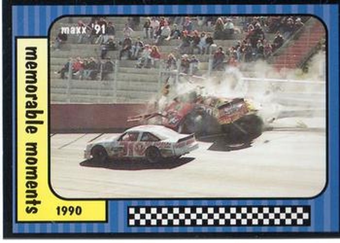 #118 Michael Waltrip Crash - Bahari Racing - 1991 Maxx Racing