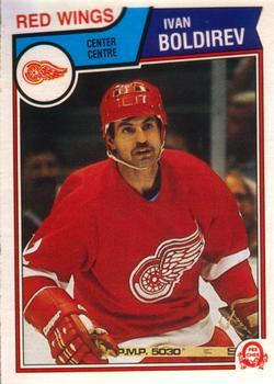 #118 Ivan Boldirev - Detroit Red Wings - 1983-84 O-Pee-Chee Hockey