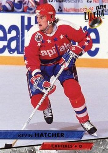 #118 Kevin Hatcher - Washington Capitals - 1993-94 Ultra Hockey