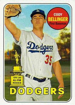 #118c Cody Bellinger - Los Angeles Dodgers - 2018 Topps Heritage Baseball