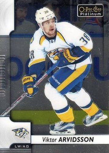 #119 Viktor Arvidsson - Nashville Predators - 2017-18 O-Pee-Chee Platinum Hockey