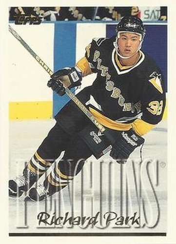 #119 Richard Park - Pittsburgh Penguins - 1995-96 Topps Hockey