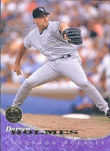 #119 Darren Holmes - Colorado Rockies - 1994 Leaf Baseball